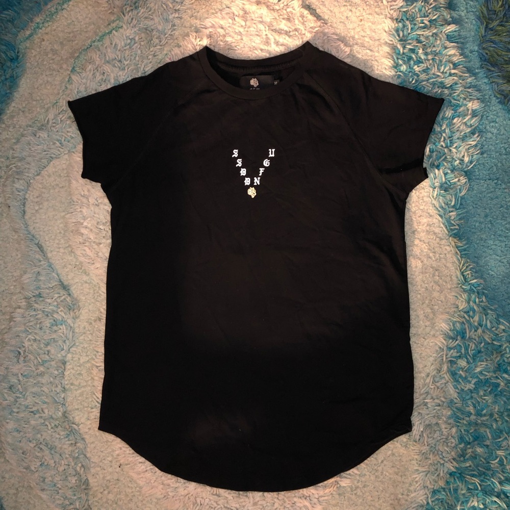 Darc Sport Black Short Sleeve Tee with Small White Logo